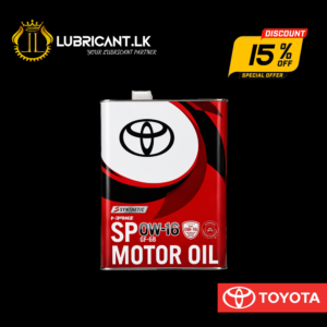 TOYOTA MOTOR OIL SP/GF6B 0W-16 4L