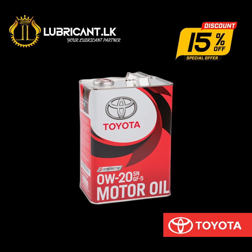 TOYOTA MOTOR OIL SP/GF6A 0W-20 4L